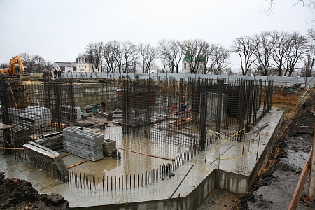 Александровский парк III. Устройство нулевого цикла