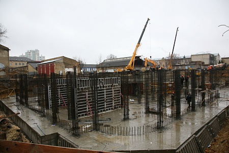 Александровский парк III. Устройство нулевого цикла