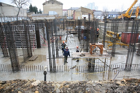 Александровский парк III. Устройство нулевого цикла
